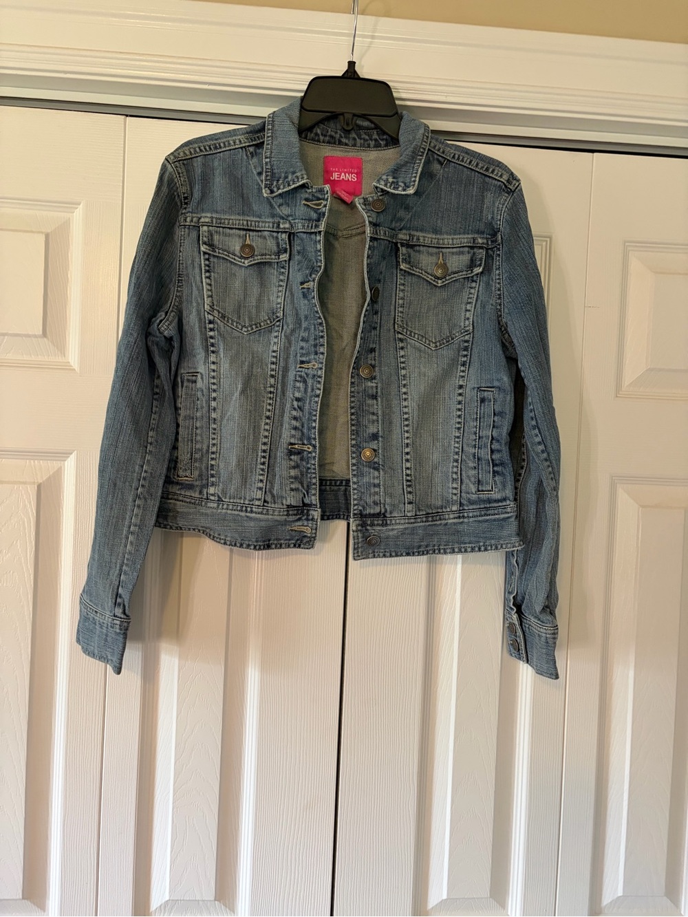 The Limited Pink Label Light Denim Jeans Jacket